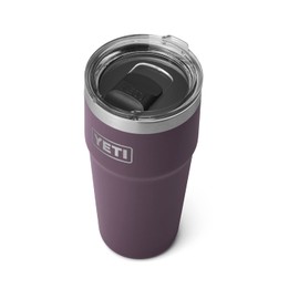 YETI Rambler Stackable Pint, Vacuum Insulated, Stainless Steel with MagSlider Lid, Nordic Purple