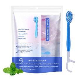 Cepillos de dientes desechables con pasta incluida, 26 Unidades Set (1pc)