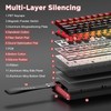 MIKIBY Alux60-60% Mechanical Gaming Keyboard Wired, Magnetic Switch Hot Swappable,