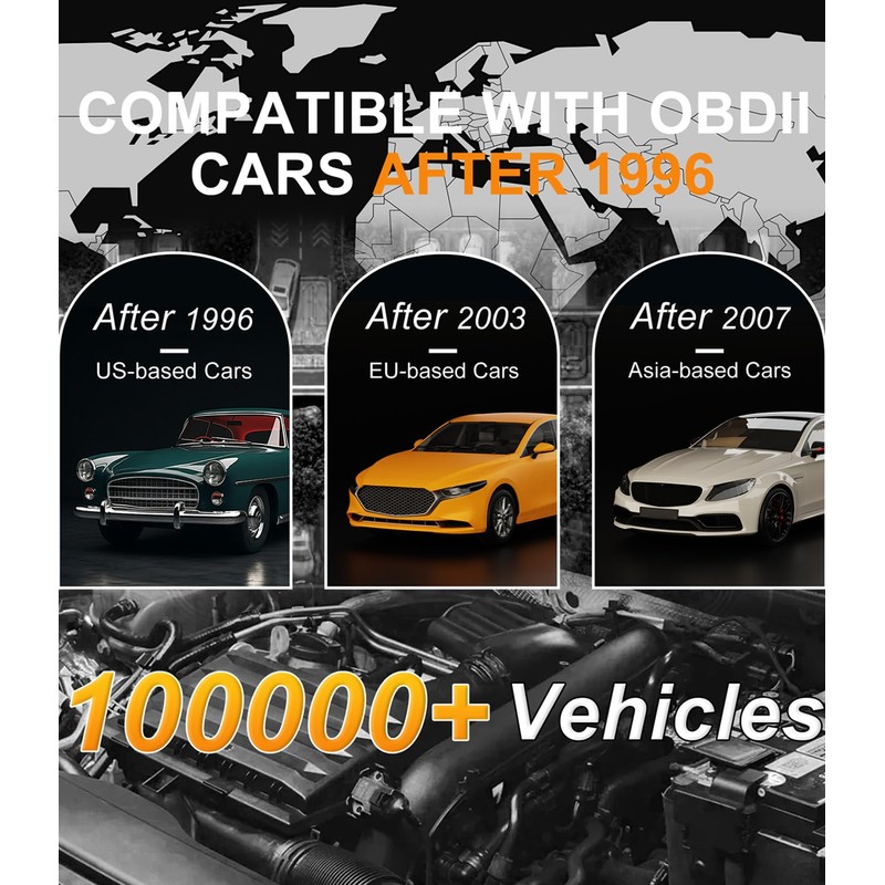 OBD2 Scanner,V880 Car Scanner Diagnostic Tool: Car Check Engine Code