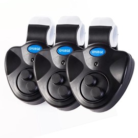 Shangjin Fishing Accessories, Hit Sensor, Fishing Alarm, Fishing Bell, Alarm, Fishing, Hit, Fishing, Bite Alarm, Set of 3