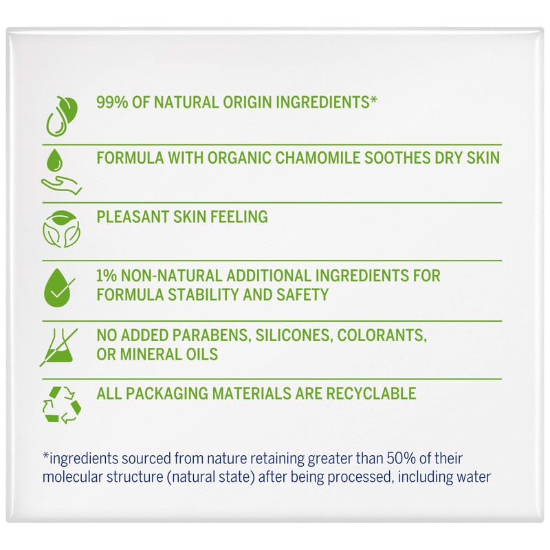 NIVEA Pure & Natural Soothing Organic Chamomile Day Care, 50ml