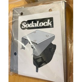 Soda Gun, Stainless Steel, Vertical Mount Accessory ONLY - Fits SodaLock soda Gun Holder ONLY - SodaLock soda Gun Holster Sold Separately