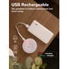 Homelist 3 Pack Motion Sensor Lights Indoor, Rechargeable Wireless LED