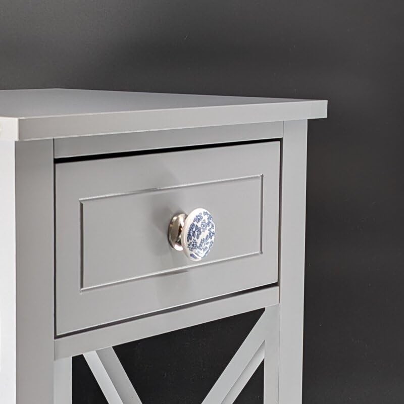 Knober Möbelknopf Bouque Blau Serie Lak