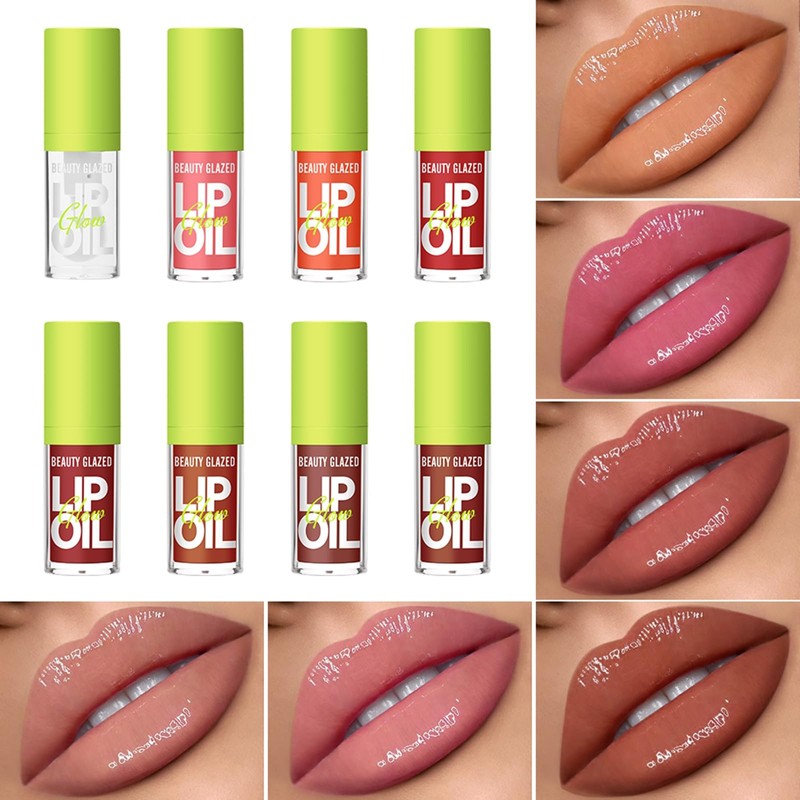 Lip Gloss Moisturising Jelly Lip Gloss Hydrating Lip Glow Oil