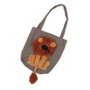 Pet Canvas Shoulder Bag Breathable Portable Pet Outing Shoulder Bag