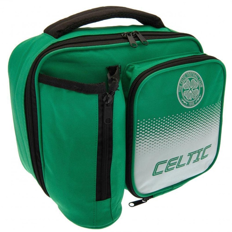 Celtic FC Fade School Lunch Bag with Bottle Holder
