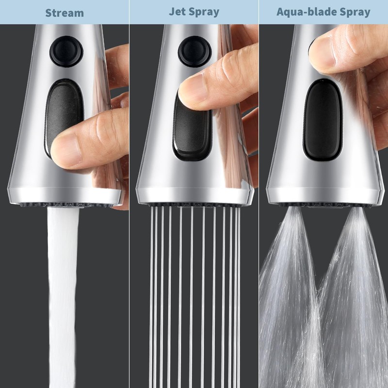 Pull Down Spray Head for Kitchen Faucet, Chiataoma Kitchen Spray