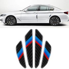 VDARK Car Door Protector Vehicle Accessories Carbon Edge Protection Scratch Bumper Trim Sticker Decals Anti-Collision Edge Protection for Car Doors, Universal Scratch Resistant Trim, Carbon Fibre