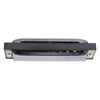 Black Harmonica C Key 10 Hole Blue Harp Stainless Steel