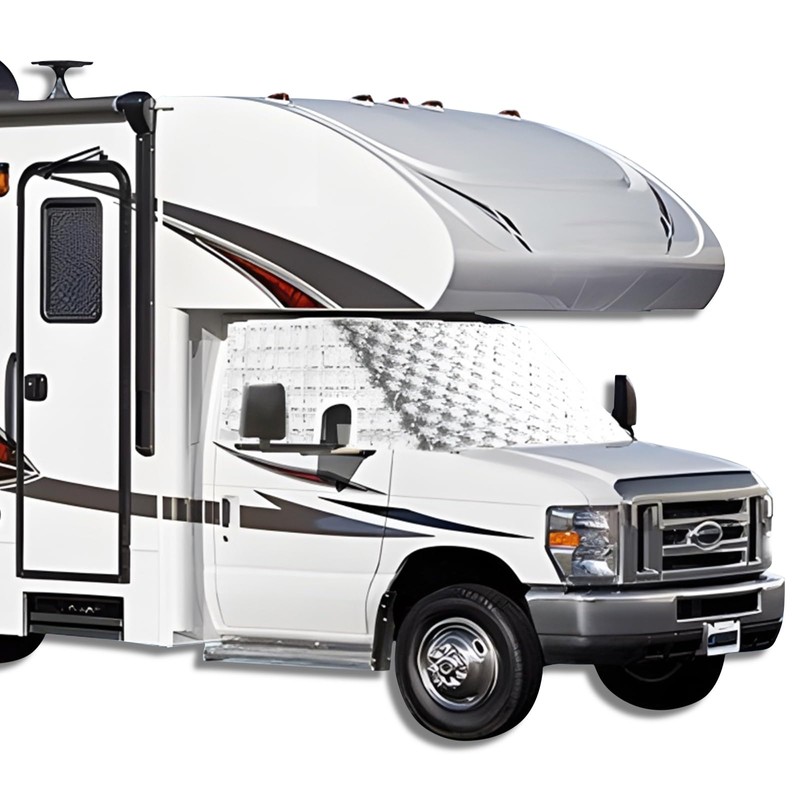 LynsaTac RV Windshield Cover for Class C Ford E450 1997-2024
