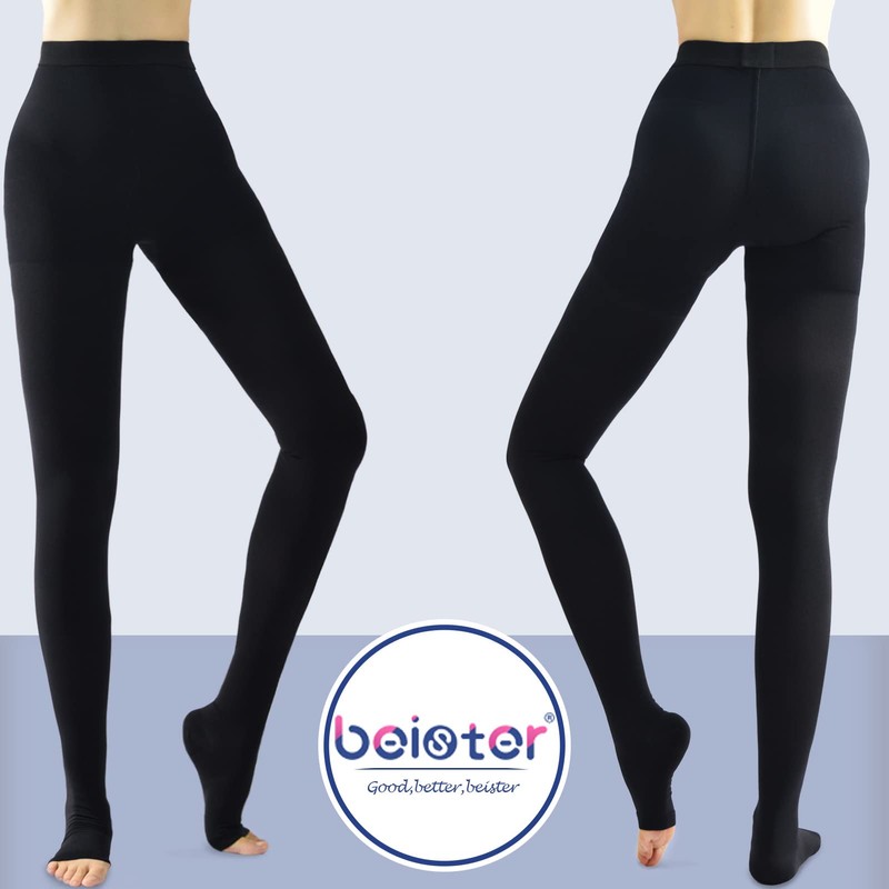 beister Medical Compression Tights for Women & Men, Class 2