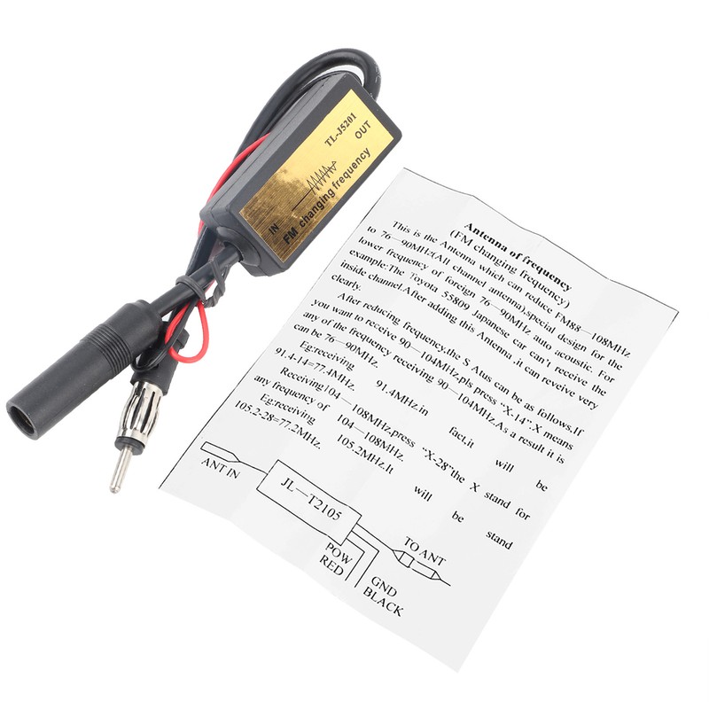 Car Frequency Antenna Radio FM Band Expander For Japanese Autos