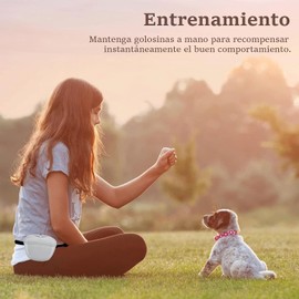 Bolsa de Silicona para Golosinas para Perros, Paquete de 2 - Negro/Gris