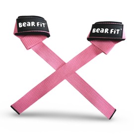 Bear Fit Gewichthebergurte mit Neopren-Kissen, Rosa