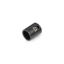 TEKTON 3/8 Inch Drive x 17 mm 12-Point Impact Socket | SID12317