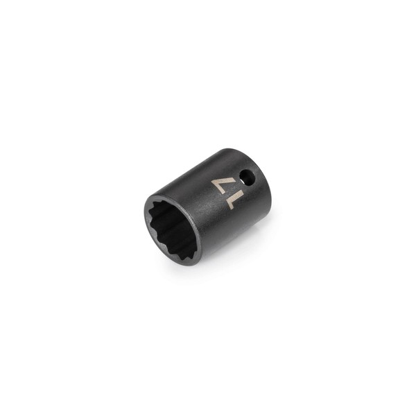 TEKTON 3/8 Inch Drive x 17 mm 12-Point Impact Socket