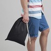 Westford Mill W115 Cotton Stuff Bag - Black - S