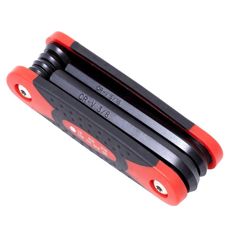 JET 775146-7-Piece S.A.E. Folding Hex Key Set