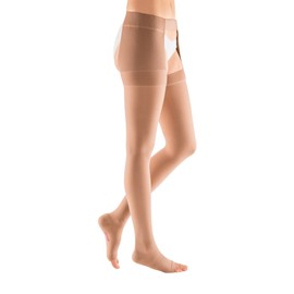 mediven Plus for Men & Women, 20-30 mmHg, Thigh High w/Attachment, Open Toe
