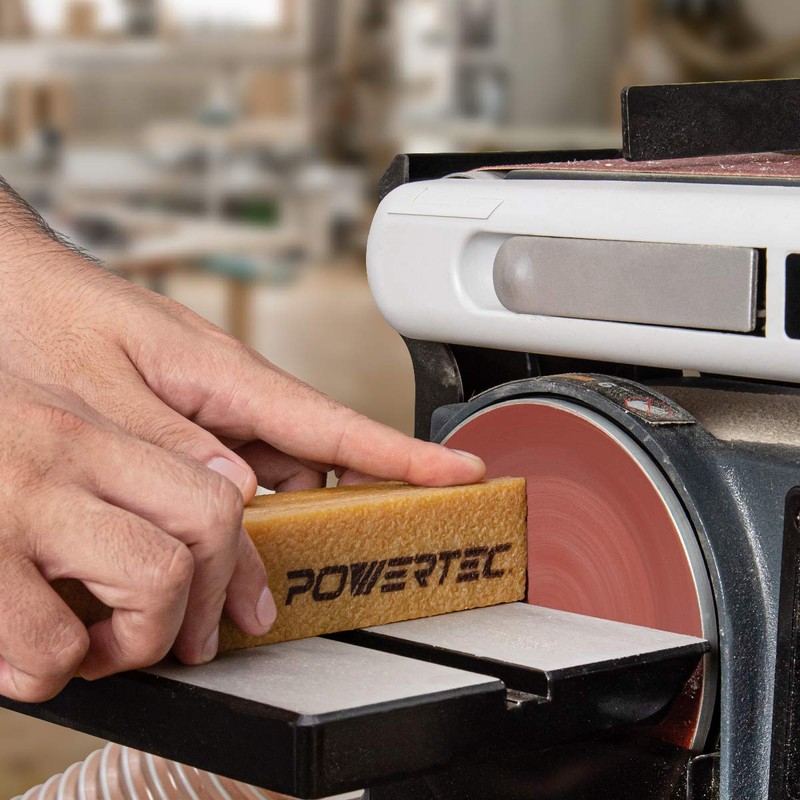 POWERTEC 71002 Abrasive Cleaning Stick for Sanding Belts & Discs