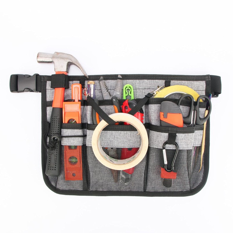 Gardening Tool Waist Bag Belt Adjustable Tool Apron Organizer with