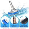 AQUAFLY Pool Pumice Stone & 5.5" Stainless Steel Brush Kit