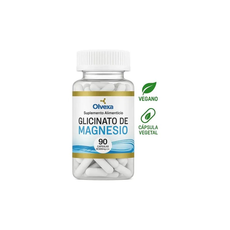 Magnesio Glicinato Citrato Potasio Olvexa 180 Caps Sabor