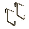 Xclou 343100 Flower box holder without drilling, hook and holder,