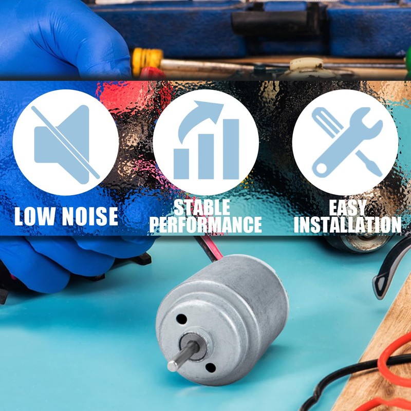 Innfeeltech 20 Pcs Micro DC Motor Small DC Motor Mricor