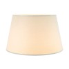 Traditional 12 Inch Cream Linen Fabric Drum Table/Pendant Lampshade 60w