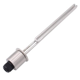 DERNORD 2 Inch (OD64) Tri-clamp 240V 5500W Foldback Heating Element Electric Water Heater with Low Watt Density