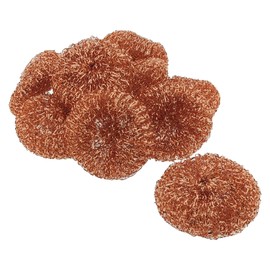 Scourer Copper Plated Scourer Scourer Scouring Spiral Cleaning Sponge (Pack of 10)