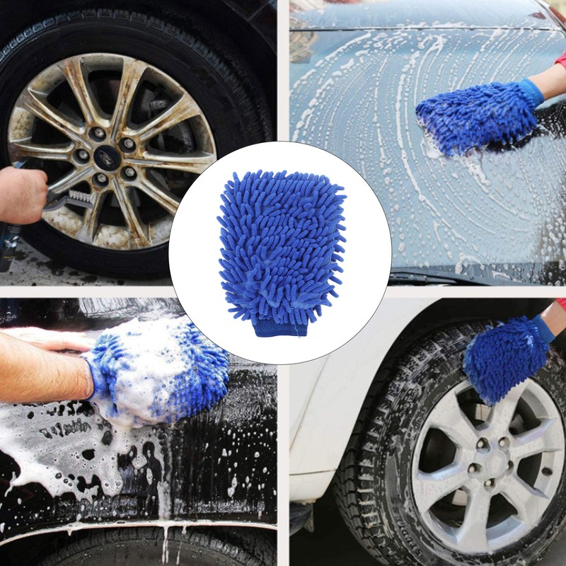 11PCS Car Cleaning Detailing Brush Set Interior Exterior Plastic for