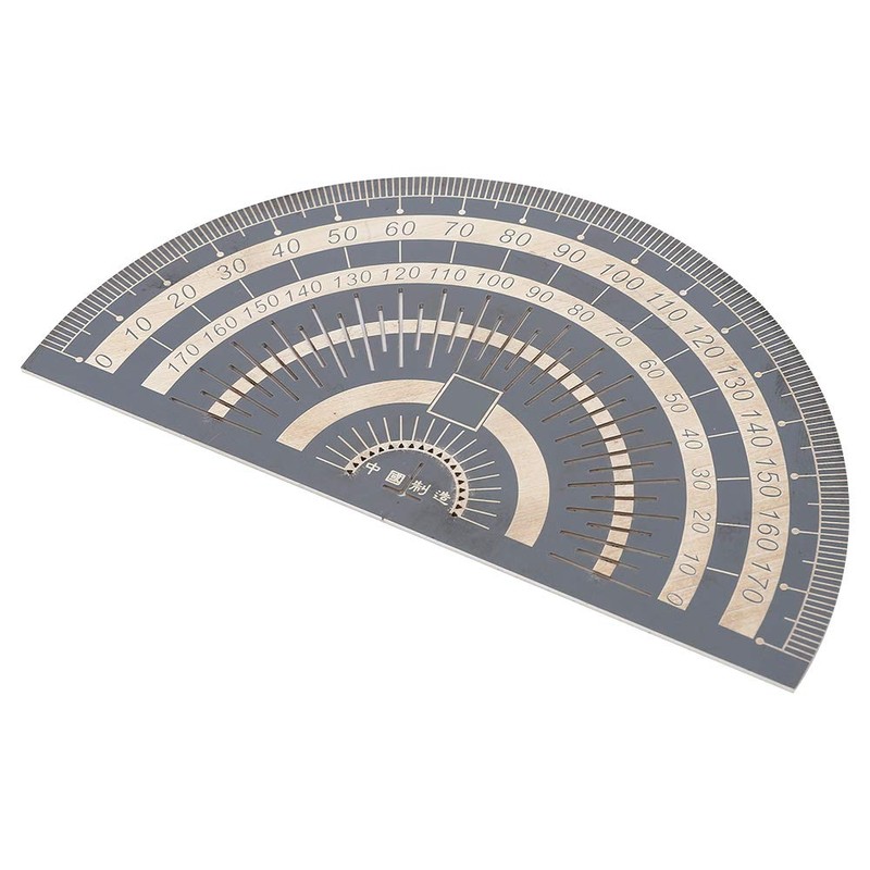 Precision Marking Protractor, Angle Ruler Protractor, 180 Degree Protractor Angle