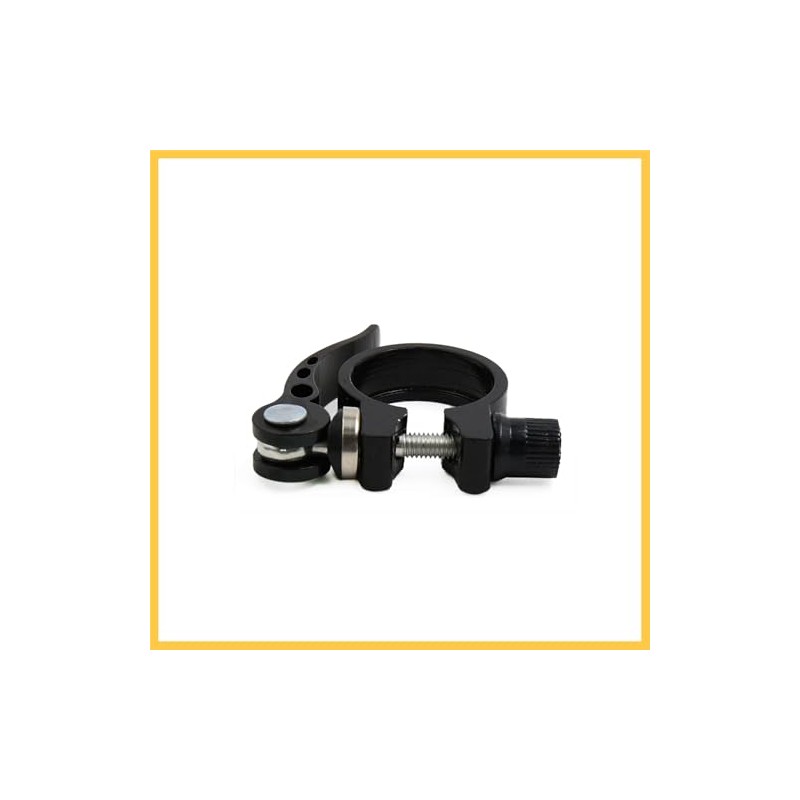 BULLSPANN Quick Release Saddle Seat Post Clamp for Bicycle 31.8mm