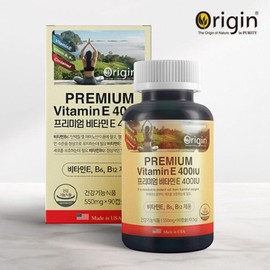 Vitamin E nutritional supplement antioxidant vitamin E capsule 400IU vitamin / 비타민E 영양제 항산화 비타민E 캡슐 400IU 비타민이