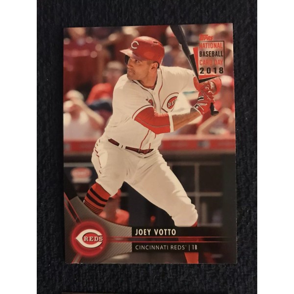 2018 Cincinnati Reds Topps National Baseball Card Day 8/11/18 Joey