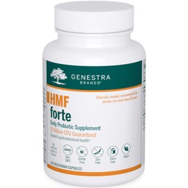 Genestra Brands - HMF Forte Probiotic Supplement - Four Strains of Probiotics to Promote GI Health - 120 Capsules
