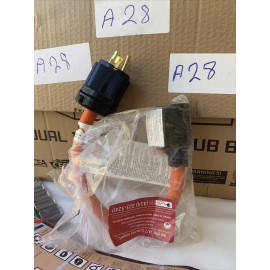 AC WORKS® 20A NEMA L6-20P to 20A NEMA 6-20R Adapter With 20 Amp Breaker by AC WORKS®