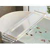 Bathtub Tray Acrylic Bath Tray Bathtub Caddy Non-Slip Bath Tub