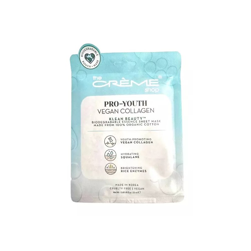 THE CRÈME SHOP Klean Beauty™ Sheet Mask - 5 Pack