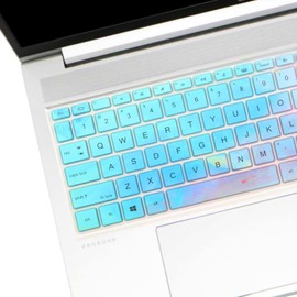 Keyboard Cover for HP Elitebook 650 G8 G9 G10 & Elitebook 655 G8 G9 G10 &2024 2023 HP Elitebook 15.6 Inch Silicone Keyboard Cover Skin (NOT fit Elitebook 450 455 650 G6 G7) Colorful