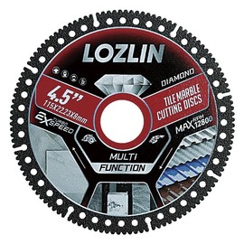 3PCS 4.5"(115MM) Diamond Tile Cutting Blades - Ultra-Thin Dry Cutting Disc for Ceramic, Marble, Granite - Angle Grinder Blades& Durable for Masonry/Construction Power Tool:_1PCS