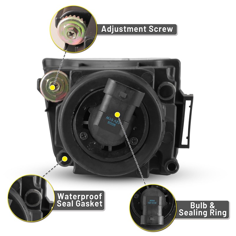 Fog Lights fit for Toyota 4Runner 2003 2004 2005 Lamps