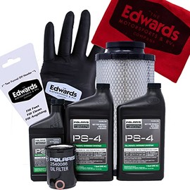 Edwards Oil Change Kit for 2014-2022 Polaris RZR 4 1000, RZR XP 1000, RZR XP 4 1000 with Air Filter