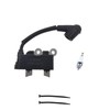 INPWOC Ignition Coil 291337001 with Spark Plug for Ryobi RY254BC