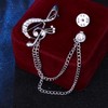 Music Notes Brooch Pins,Brooch for men,Brooch for Men's suit,Husband Boyfriend