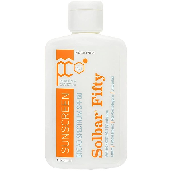 Solbar PF Sunscreen Cream SPF 50 4 oz (Pack of 4)
